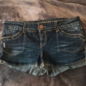 Jean shorts